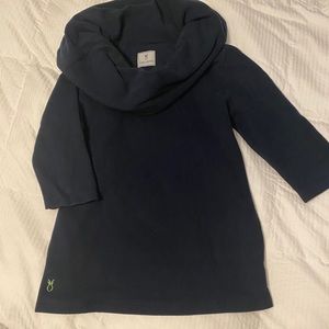 Dudley Stephens Calyer cowl neck in Navy